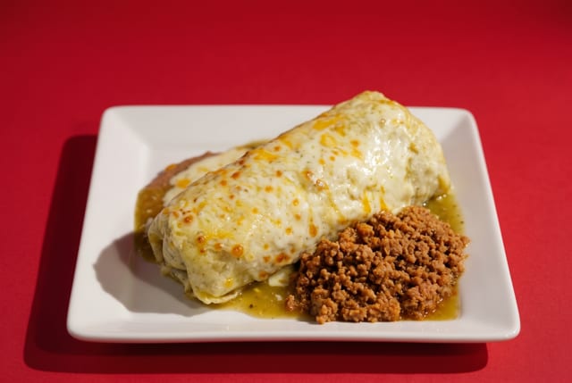 Burrito Plate.
