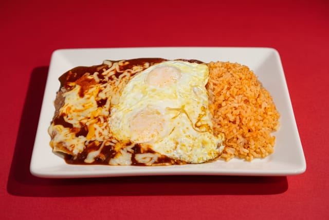 Enchilada Plate.
